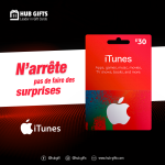 carte itunes 30$ maroc