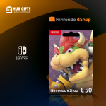 carte nintendo Eshop 50€
